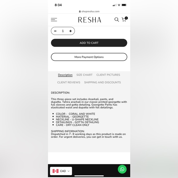 Indian suit BRAND NEW ! - Picture 3 of 8